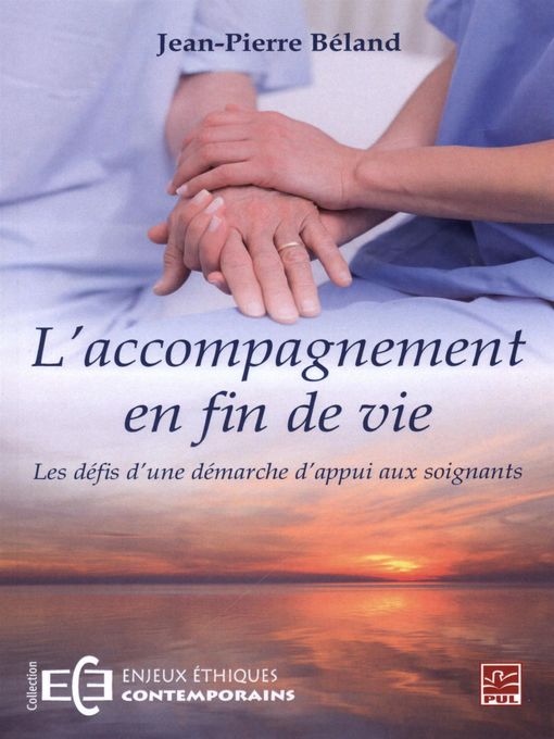 Title details for L'accompagnement en fin de vie by Jean-Pierre Béland - Wait list